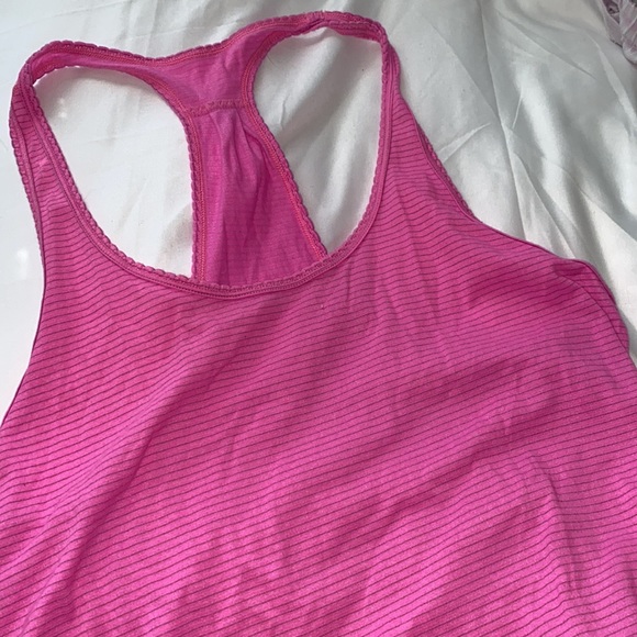 Lululemon Pink Loose Running Tank - Picture 2 of 4
